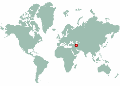 Unuz in world map